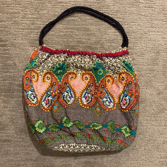 Cost Plus World Market Bags World Market Slouchy Boho Paisley Hobo
